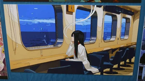 「青」#焦茶